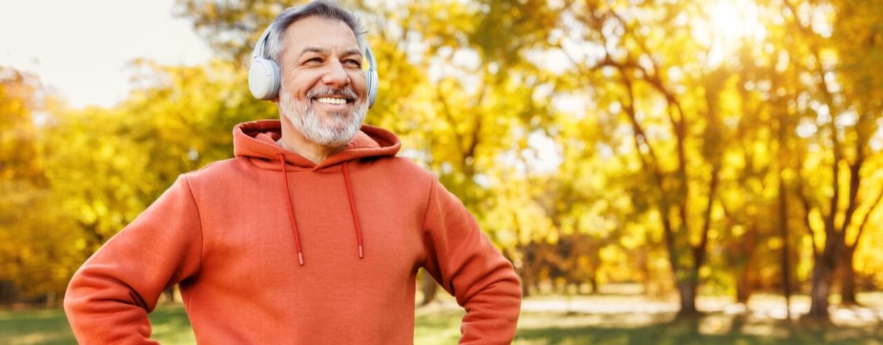 Healthy man due to private health checks at a private hospital.